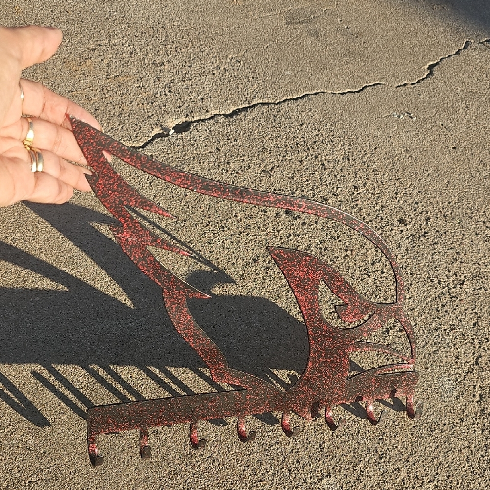 Decorative Metal Wall Hook Rack